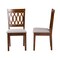 Baxton Studio Florencia Modern Grey Fabric and Walnut Brown Finished Wood 2-Piece Dining Chair Set 231-2PC-13208-ZORO - alternate 5